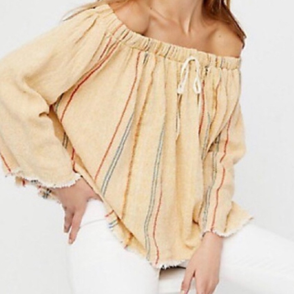 Free People Fray Top NWOT